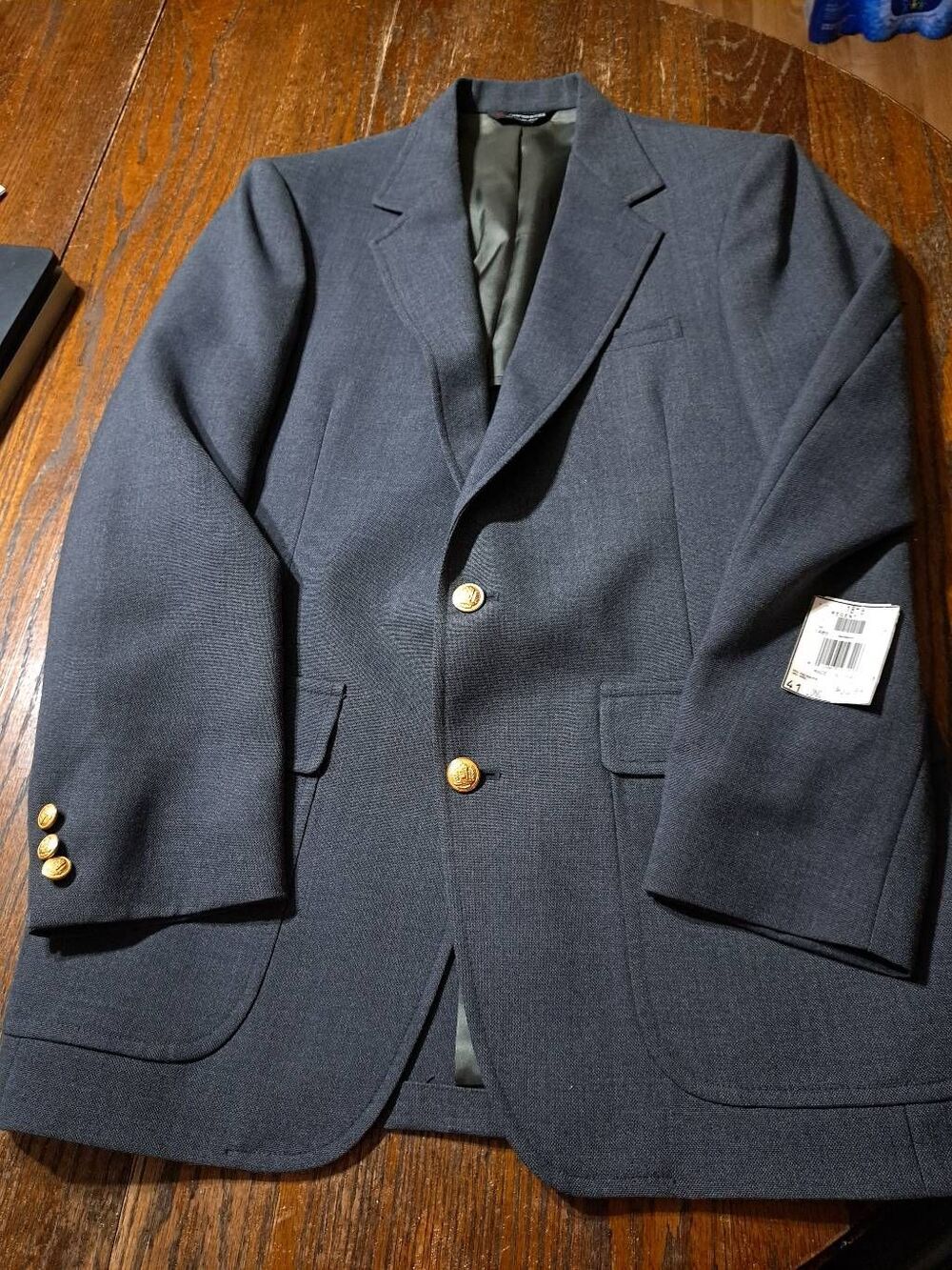 New 41L Regent Grey Single Breast Suit Sports Coat Jacket Blazer NWT